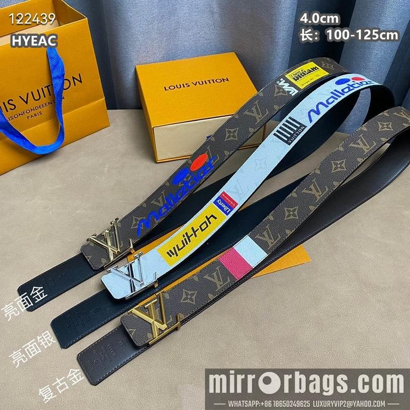 Replica LV belt 40mmX100-125cm 8L90