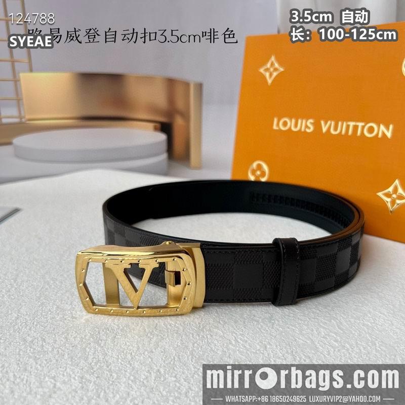 Replica LV belt 35mmX100-125cm 8L38