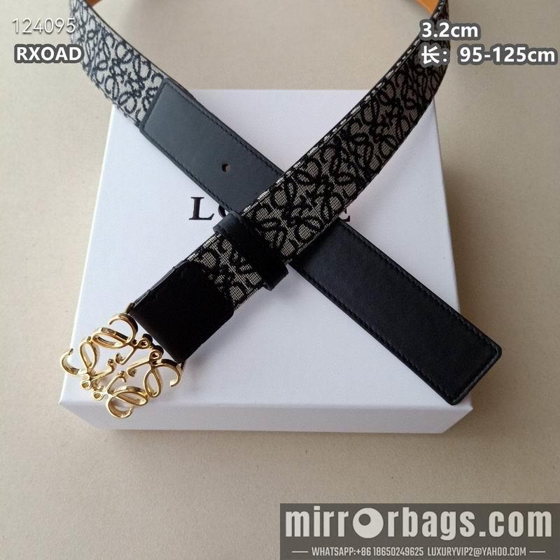 Replica Loewe belt 32mmX95-125cm 8L01