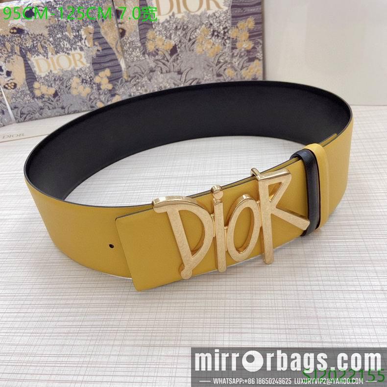 Replica Dior Belt 70mmX95-125cm 7d09