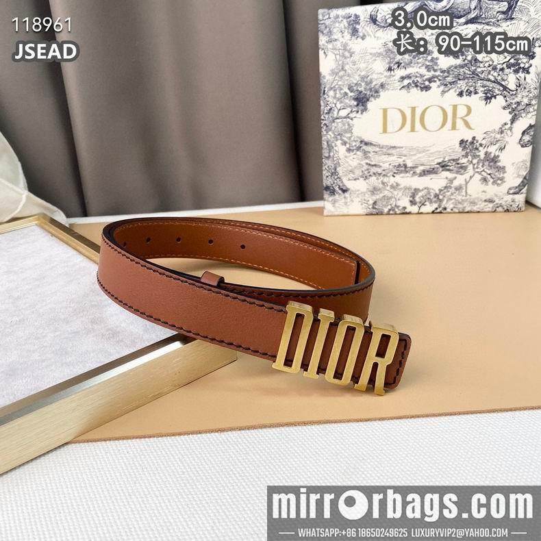 Replica Dior belt 30mmX90-115cm 8L12