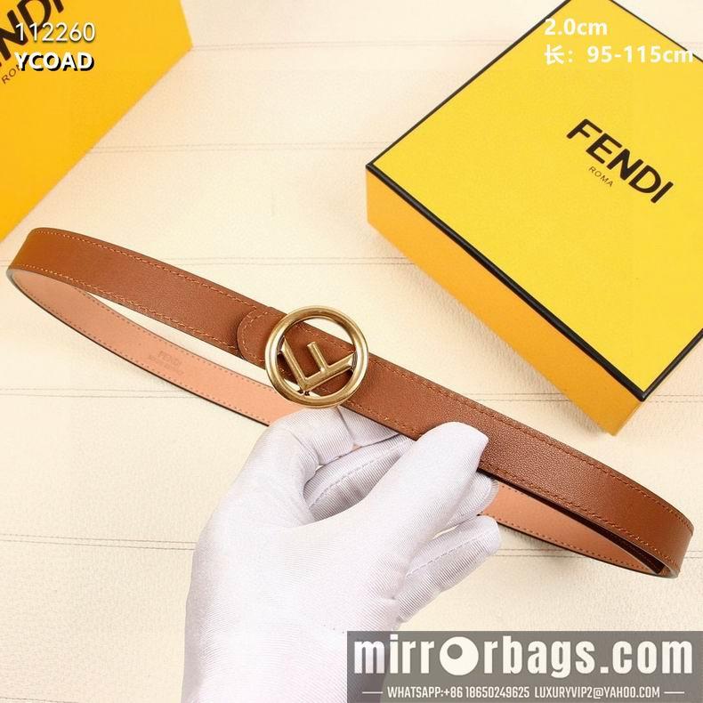 Replica Fendi Belt 20mmX95-115CM 8L11