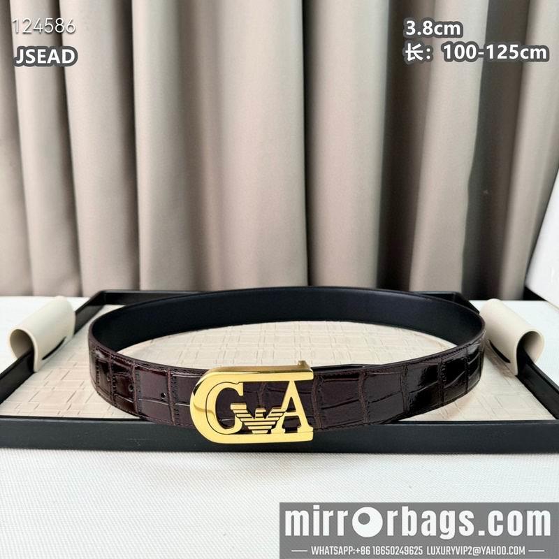 Replica Armani belt 38mmX100-125cm 8L03