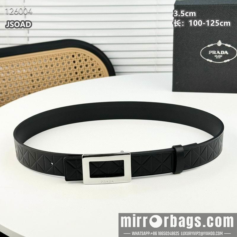 Replica Prada belt 35mmX100-125cm 8L35