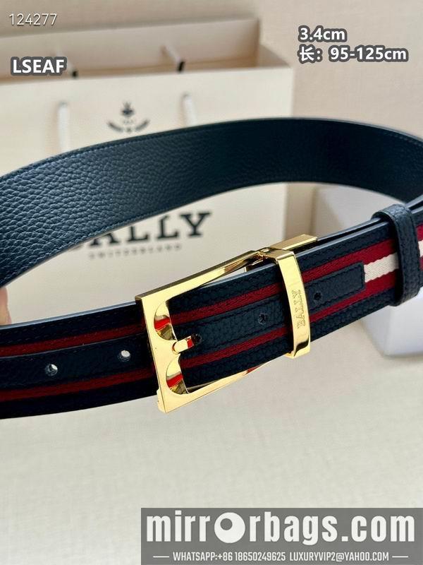 Replica Bally belt 34mmX95-125cm 8L07