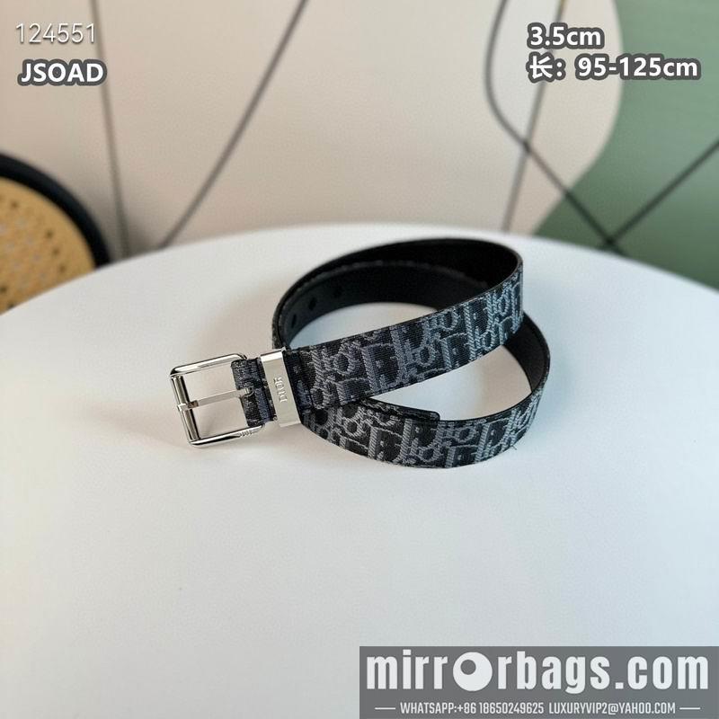 Replica Dior belt 35mmX95-125cm 8L28