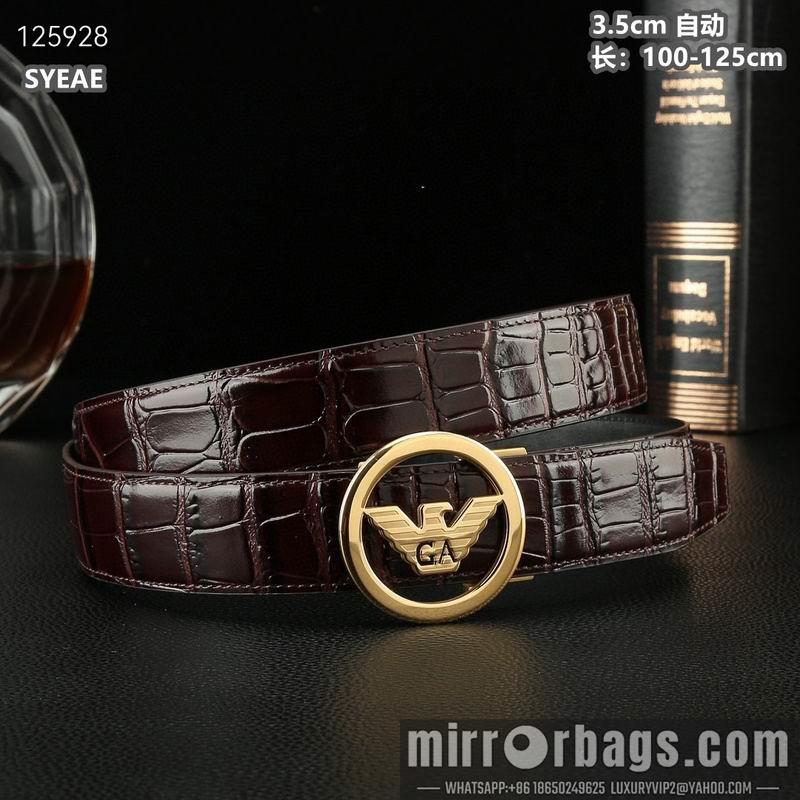 Replica Armani belt 35mmX100-125cm 8L11