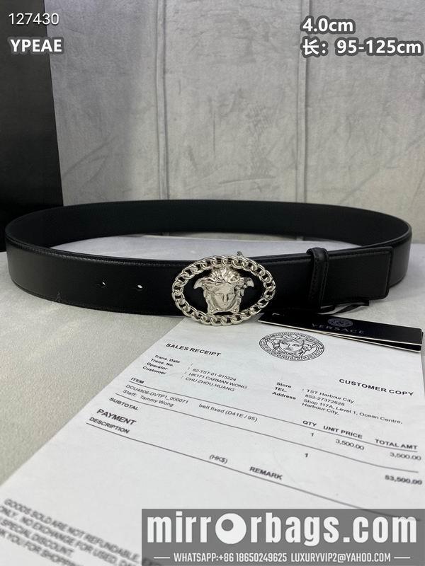 Replica Versace belt 40mmX95-125cm 8L88