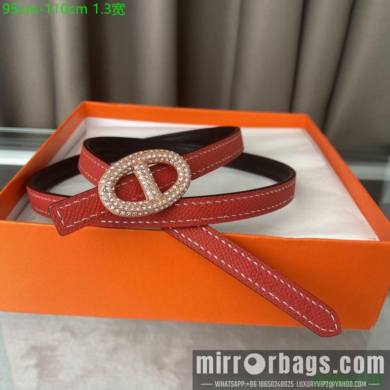 Replica Hermes Belt 13mmX95-110cm 7D01