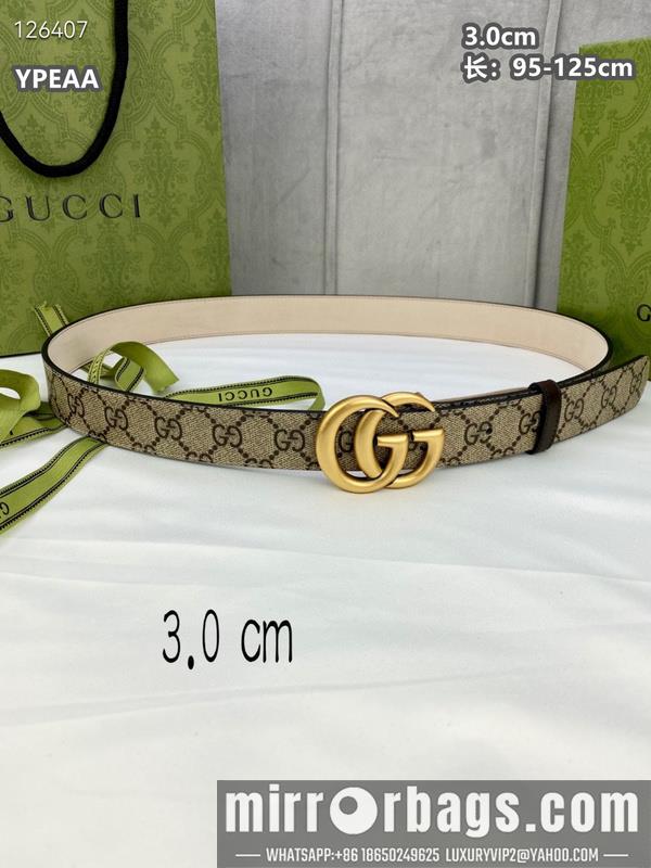 Replica Gucci belt 30mmX95-125cm 8L20