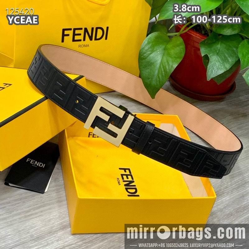 Replica Fendi belt 38mmX100-125cm 8L17