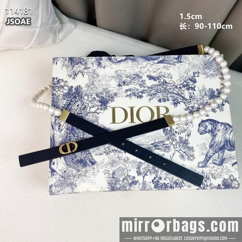 Replica Dior belt 15mmX90-110cm 8L02