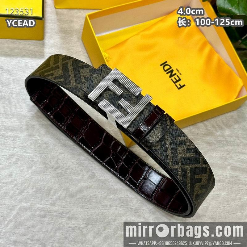 Replica Fendi belt 40mmX100-125cm 8L53