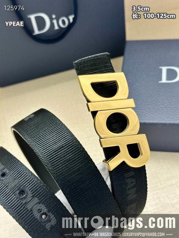 Replica Dior belt 35mmX100-125cm 8L29