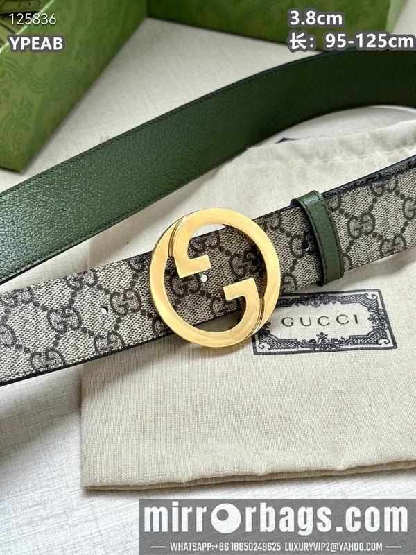 Replica Gucci belt 38mmX95-125cm 8L08