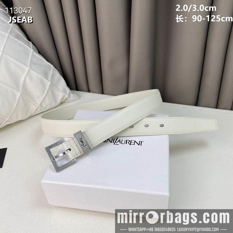 Replica YSL belt 20 30mmX90-125cm 8L01