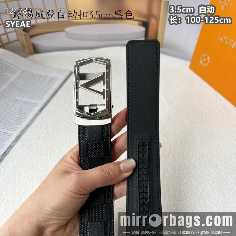 Replica LV belt 35mmX100-125cm 8L38