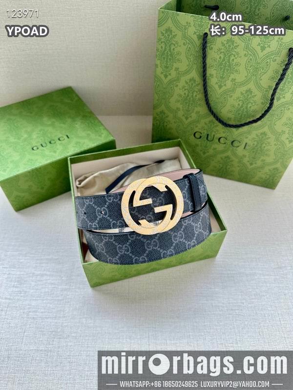 Replica Gucci belt 40mmX95-125cm 8L107