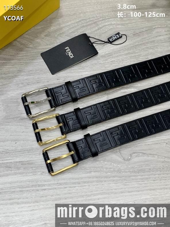 Replica Fendi Belt 38mmX100-125CM 8L23
