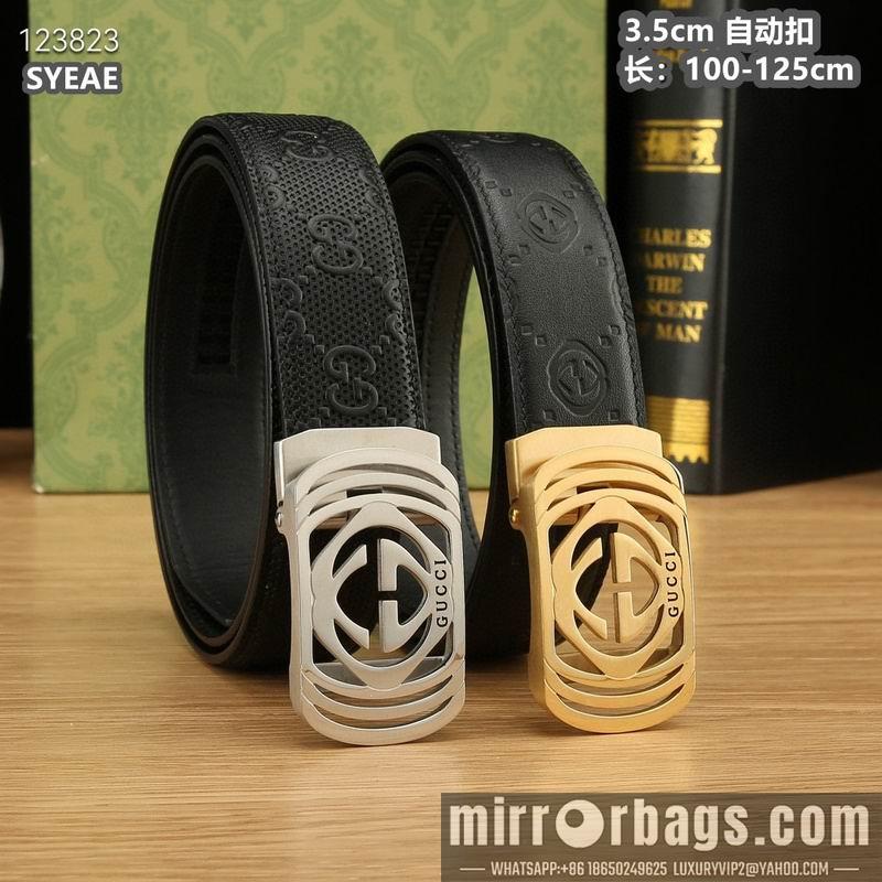 Replica Gucci belt 35mmX100-125cm 8L45