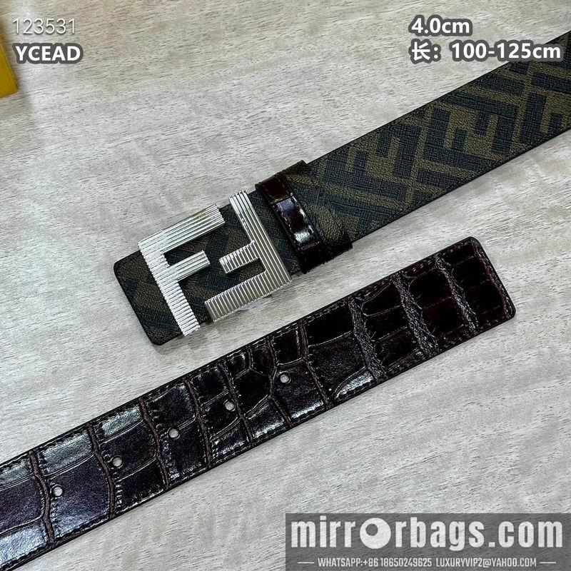 Replica Fendi belt 40mmX100-125cm 8L53