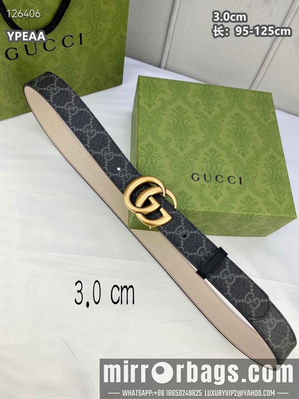 Replica Gucci belt 30mmX95-125cm 8L20