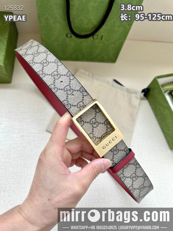 Replica Gucci belt 38mmX95-125cm 8L01