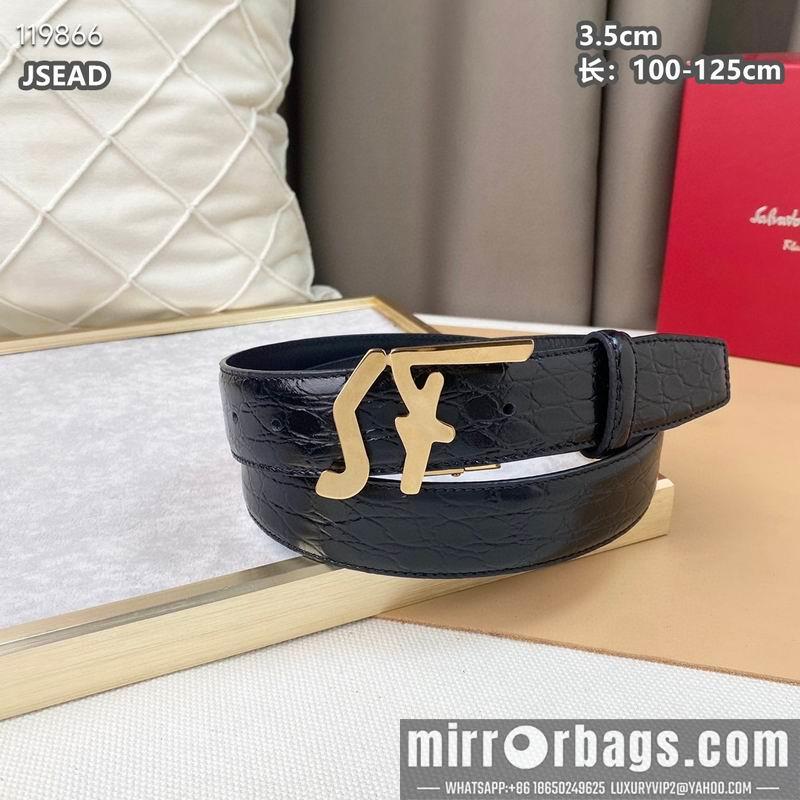 Replica Ferragamo belt 35mmX100-125cm 8L072016