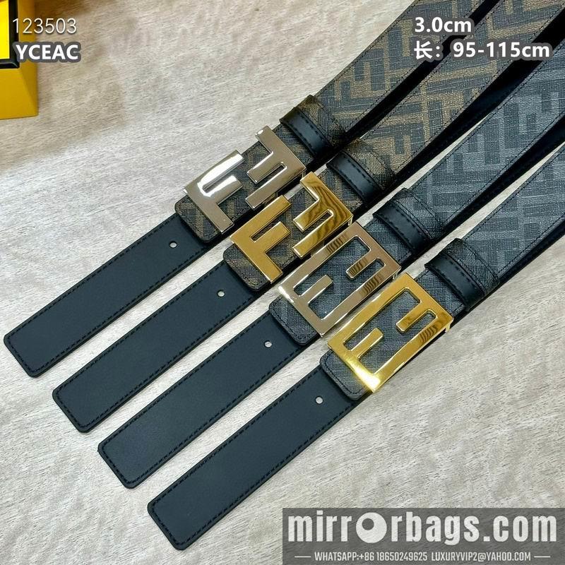 Replica Fendi belt 30mmX95-115cm 8L21