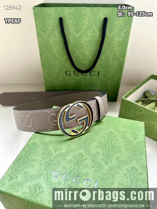 Replica Gucci belt 40mmX95-125cm 8L75