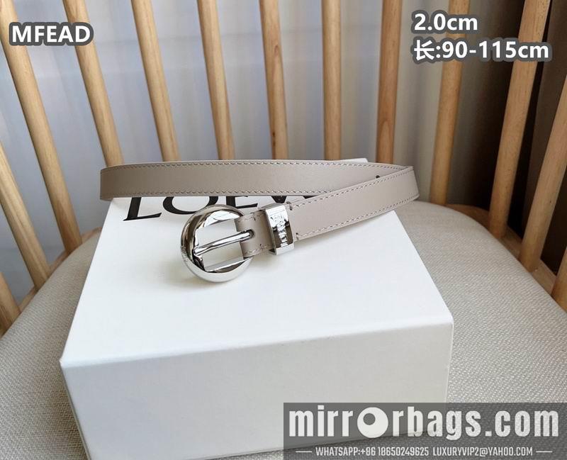 Replica Loewe belt 20mmX90-115cm 8L05