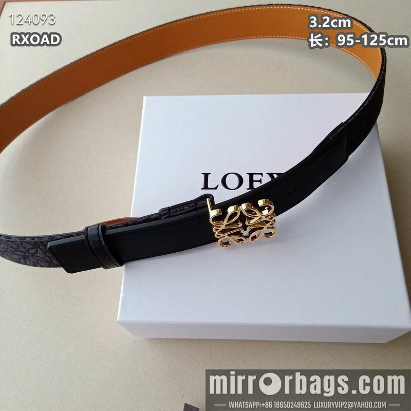 Replica Loewe belt 32mmX95-125cm 8L01
