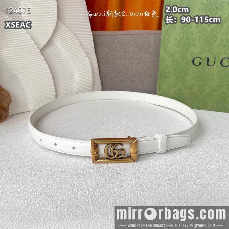 Replica Gucci belt 20mmX90-115cm 8L19