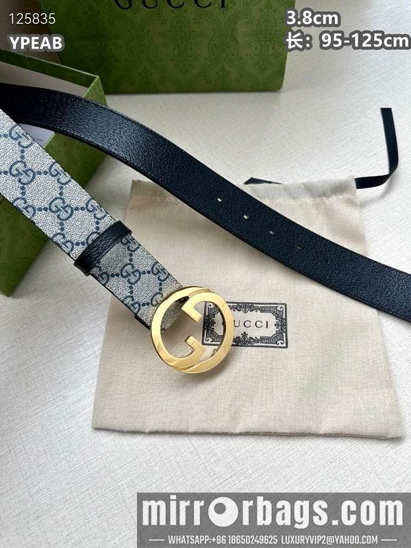 Replica Gucci belt 38mmX95-125cm 8L08