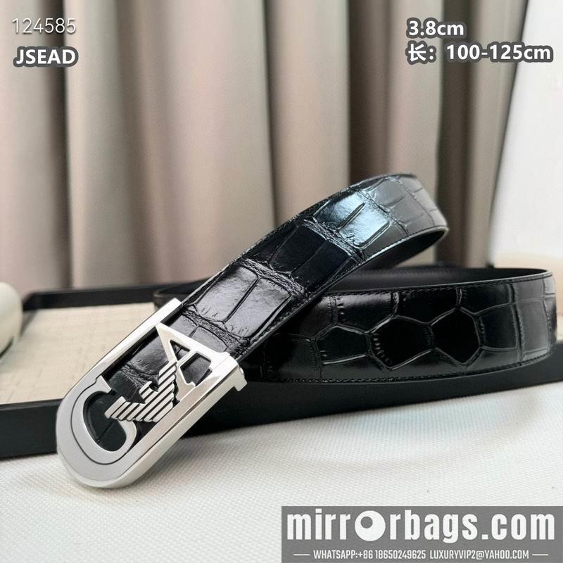 Replica Armani belt 38mmX100-125cm 8L03