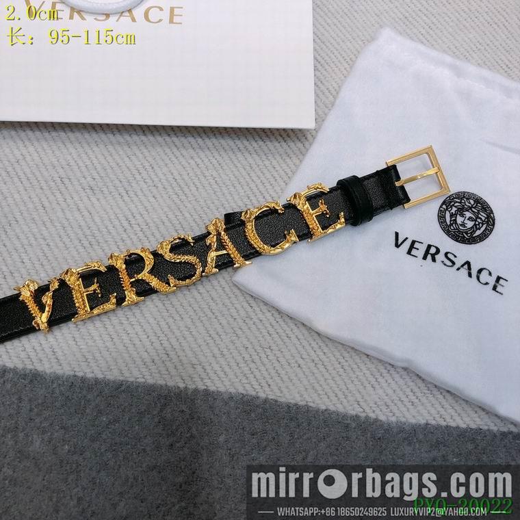 Replica Versace Belt 20mm 95-115cm 8L01