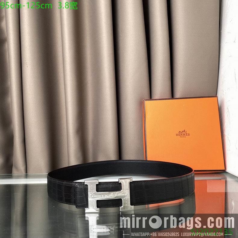 Replica Hermes Belt 38mmX95-125cm 7D104