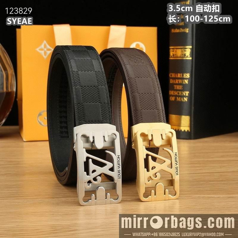 Replica LV belt 35mmX100-125cm 8L54