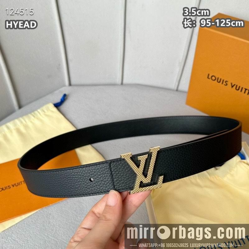 Replica LV belt 35mmX95-125cm 8L10