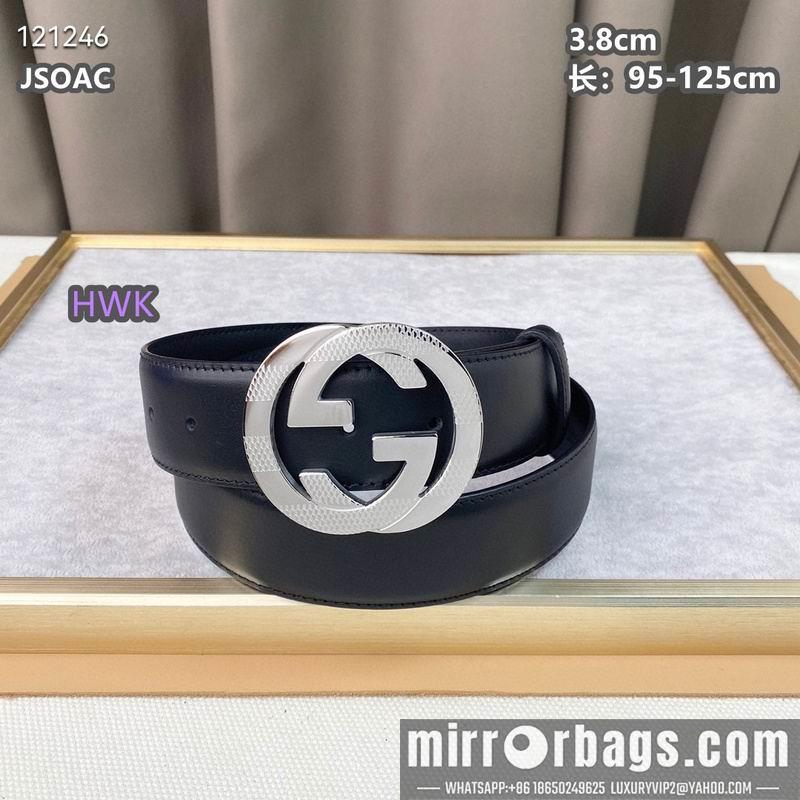 Replica Gucci belt 38mmX95-125cm 8L17