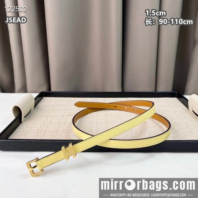 Replica Hermes belt 15mmX90-110cm 8L01