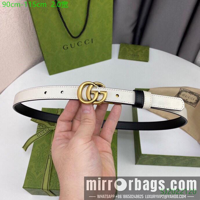 Replica Gucci Belt 20mmX90-115cm 7D04