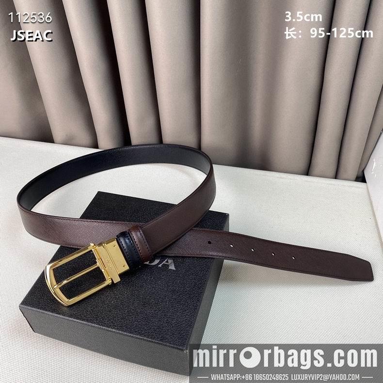 Replica Prada belt 35mmX95-125CM 8L14