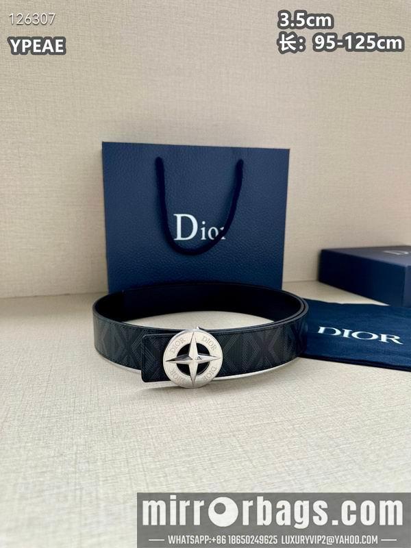 Replica Dior belt 35mmX95-125cm 8L18