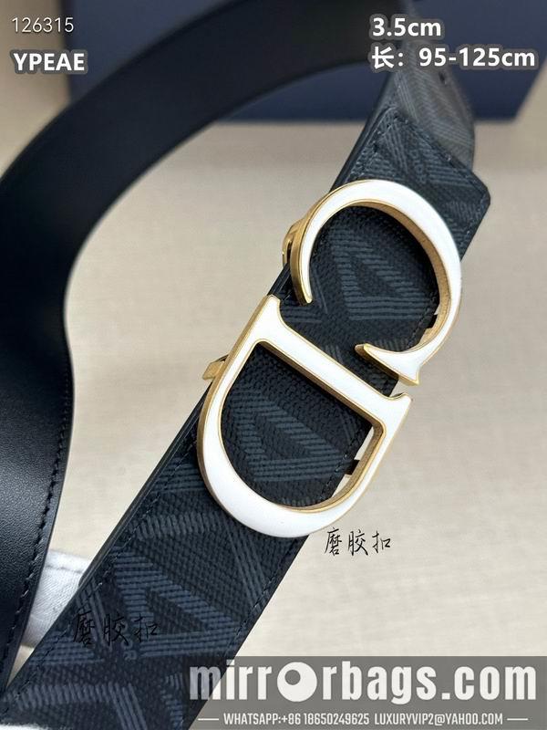 Replica Dior belt 35mmX95-125cm 8L16