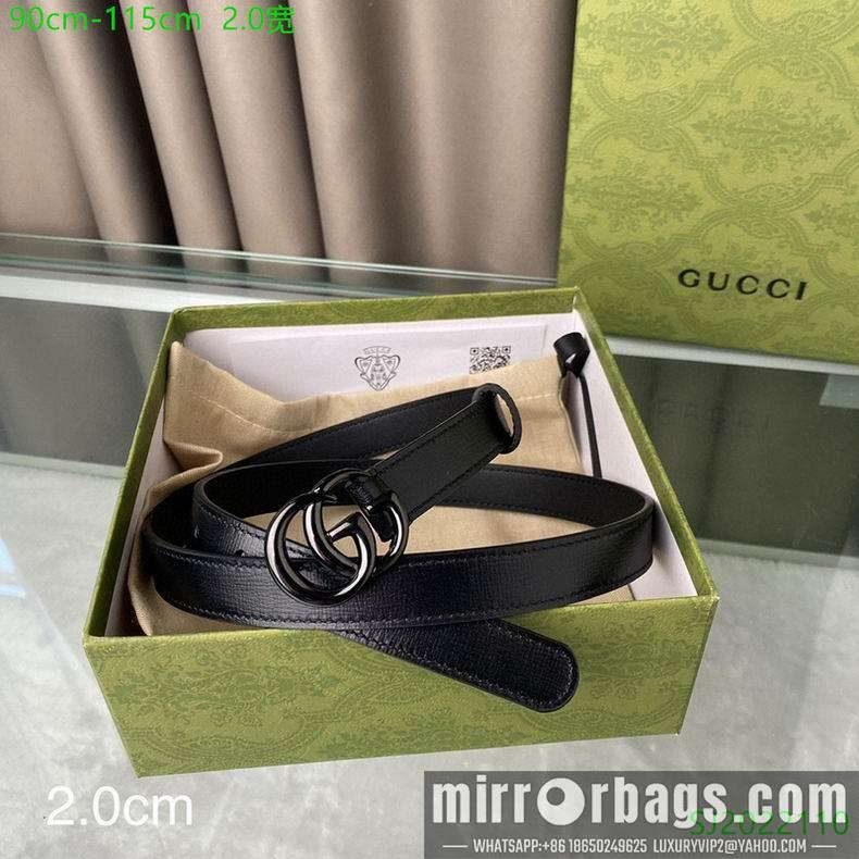 Replica Gucci Belt 20mmX90-115cm 7D02
