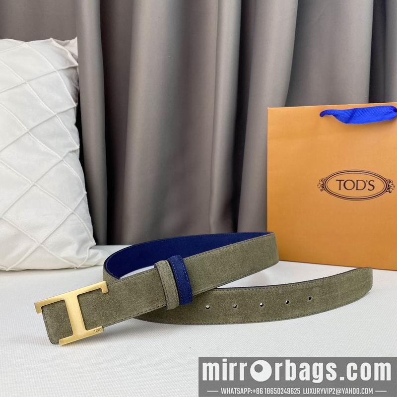 Replica Tod's belt 34mmX95-125cm 7D02