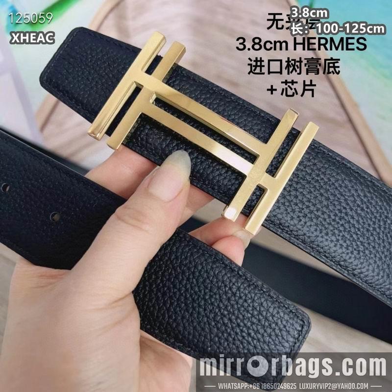 Replica Hermes belt 38mmX100-125cm 8L10