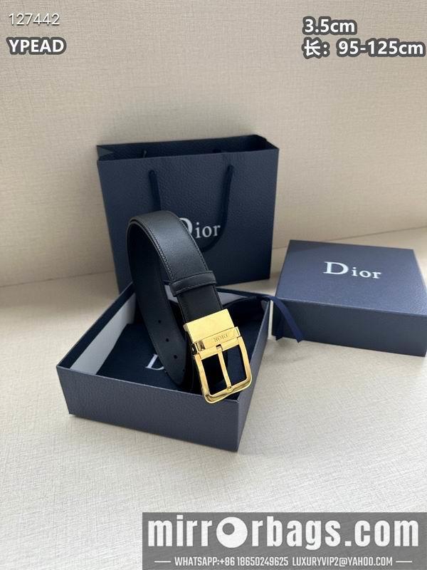 Replica Dior belt 35mmX95-125cm 8L34