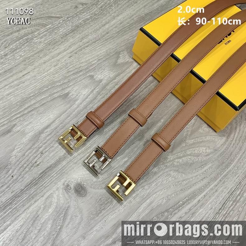 Replica Fendi Belt 20mmX90-110cm 8L01